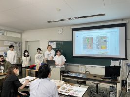 学び家プロジェクト　プレゼンの様子！