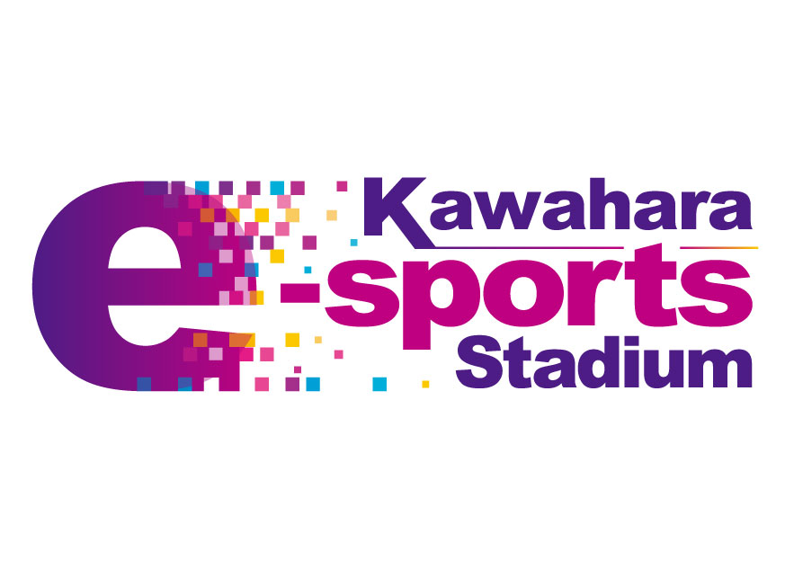 KAWAHARA e-Sports Stadiumロゴデザイン　佐藤来夢さん（松山南高等学校砥部分校出身）