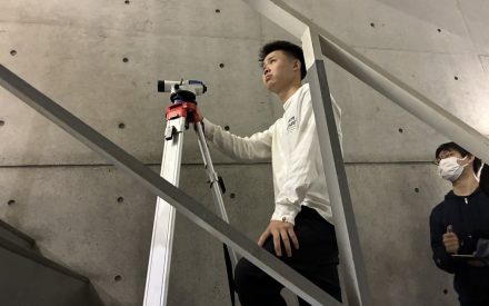 「 測量実習慣れてきました！」