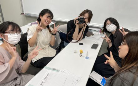 撮影技法の授業に潜入📷