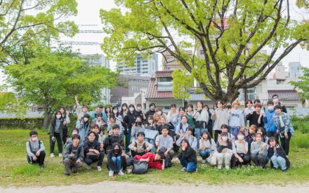 撮影授業で公園へ！