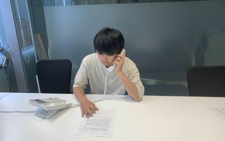 高校に学生が訪問のアポ取り！！