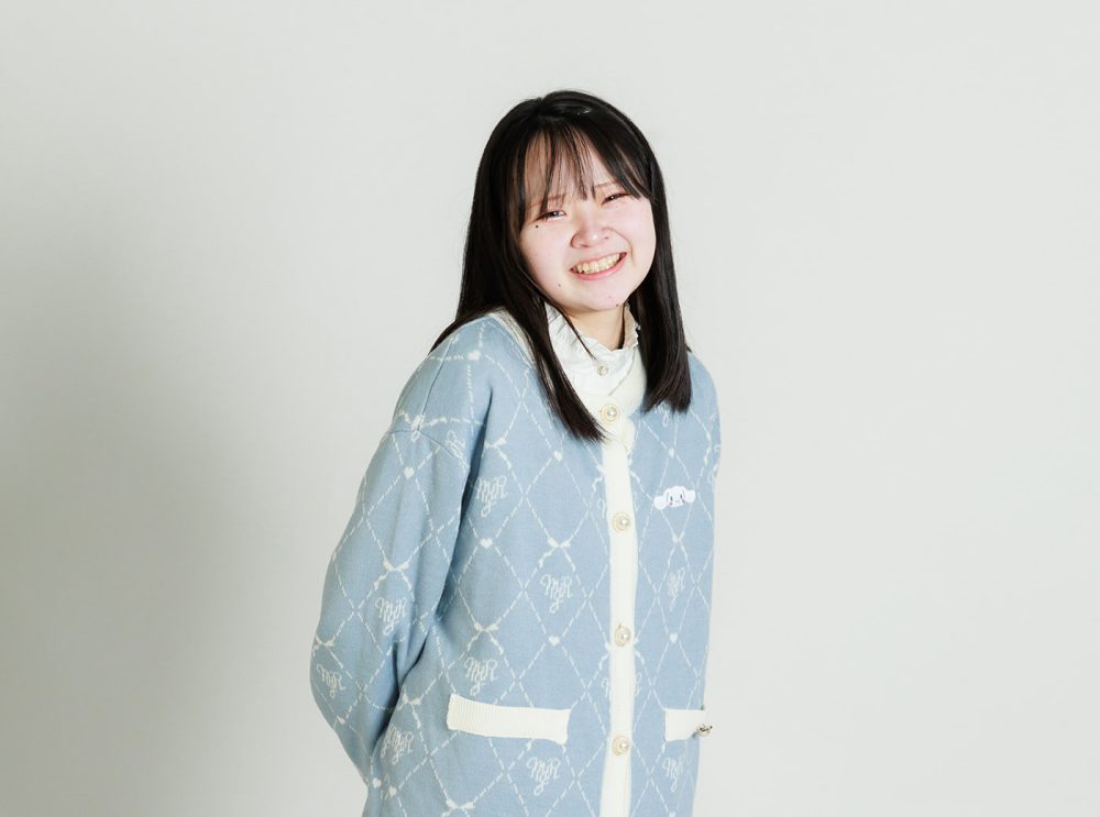 中川 葵稀さん（松山南高等学校砥部分校出身）