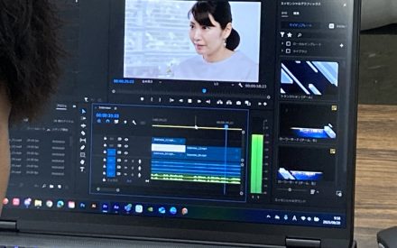 動画編集の授業に潜入