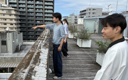 「 インテリア・建築 6階と7階の様子 」