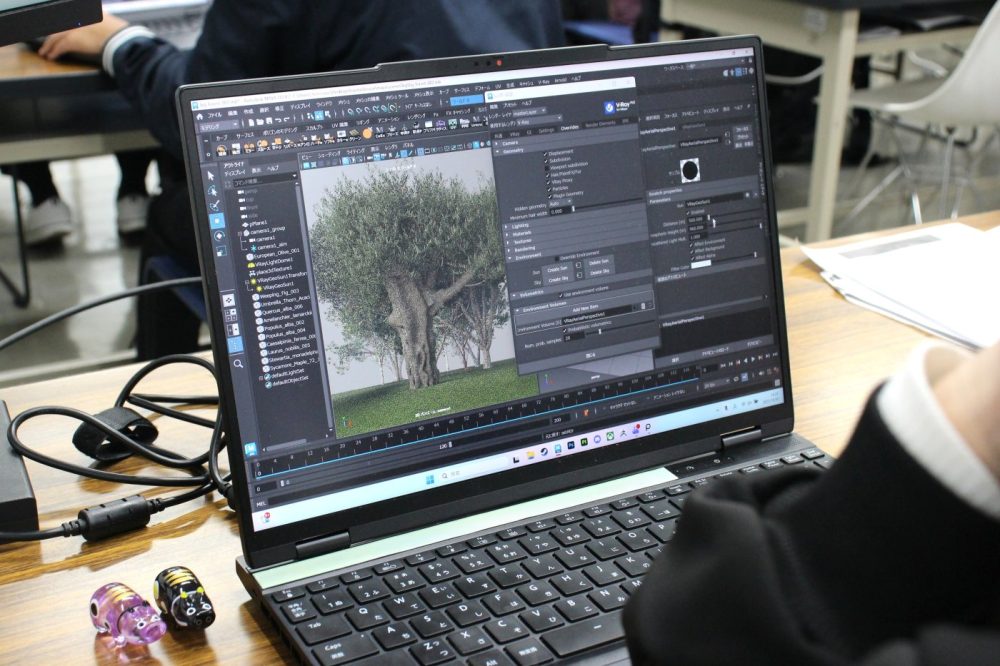 授業の様子 背景制作&コンポジット編 授業の様子 背景制作&コンポジット編