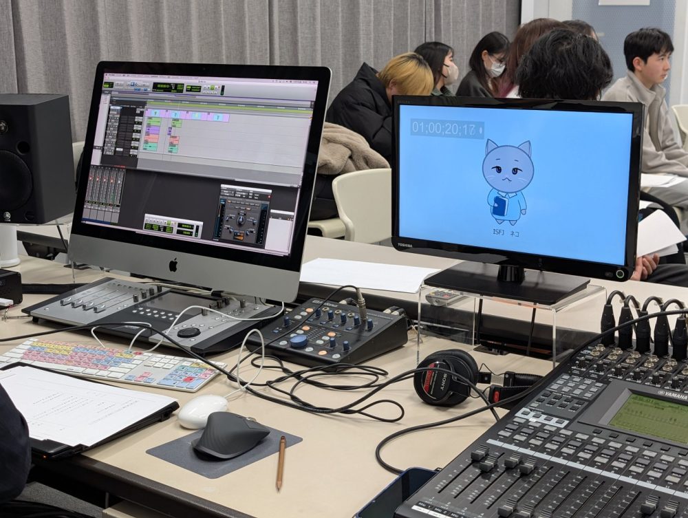 🎙️声優学科コラボ授業、収録の巻 🎙️声優学科コラボ授業、収録の巻