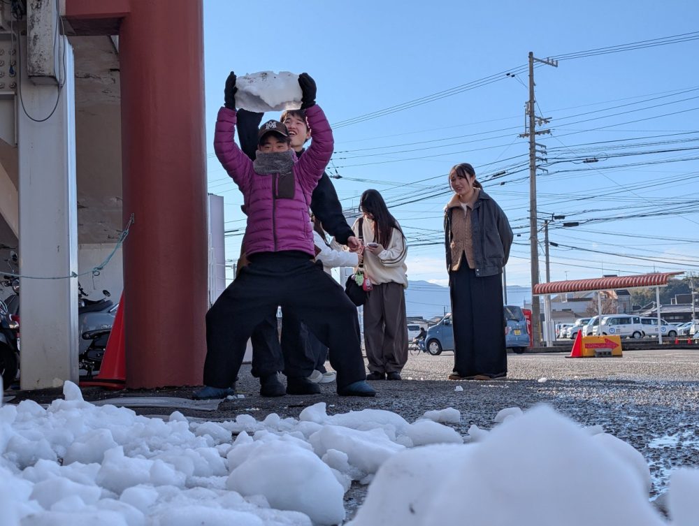 最後の記念にアイススケートの巻