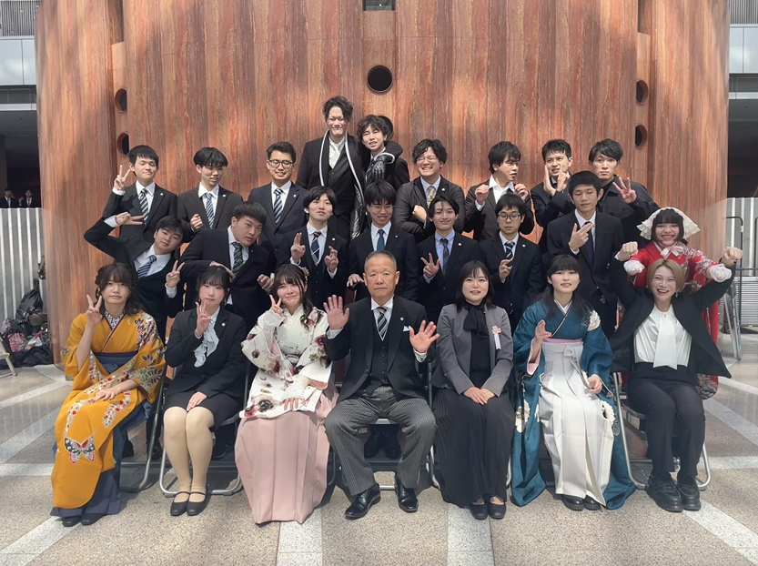 ㊗️💮💃3DCGゲーム・アニメ科 1期生 卒業おめでとう！🕺💮㊗️