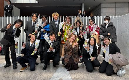 ネット動画クリエイター科 卒業式! ネット動画クリエイター科 卒業式!